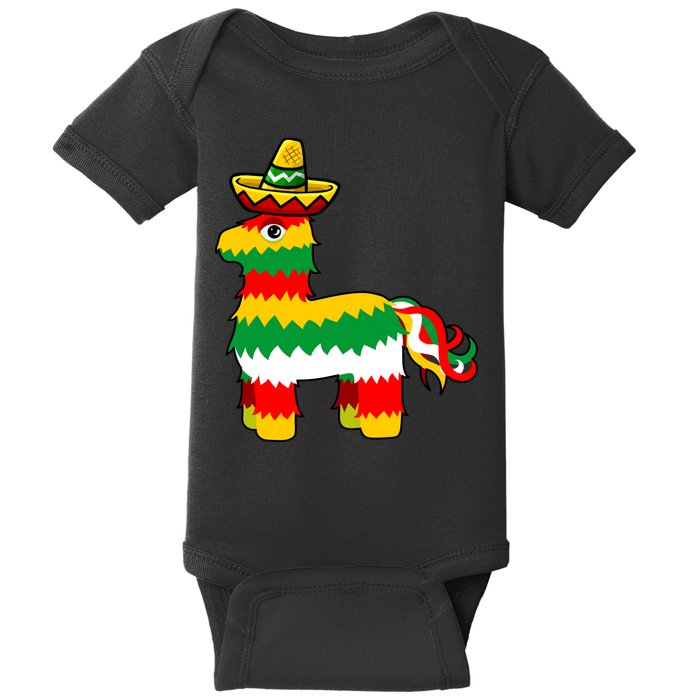 Cinco De Mayo Party Pinata Fiesta Sombrero Baby Bodysuit