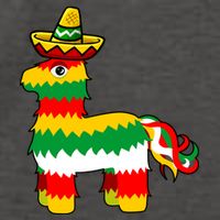 Cinco De Mayo Party Pinata Fiesta Sombrero Vector Backpack
