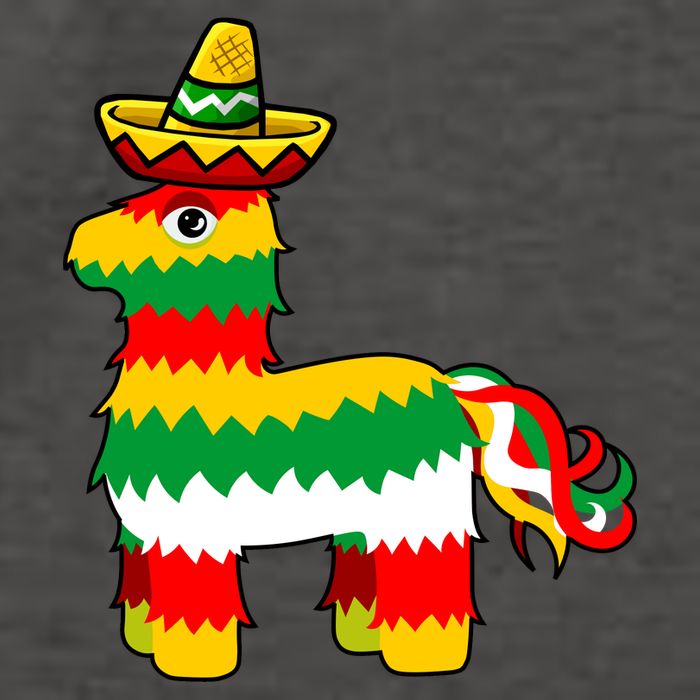 Cinco De Mayo Party Pinata Fiesta Sombrero Vector Backpack