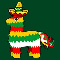 Cinco De Mayo Party Pinata Fiesta Sombrero Cooling Performance Crew T-Shirt