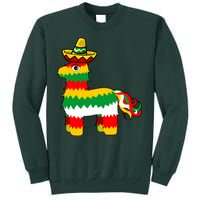 Cinco De Mayo Party Pinata Fiesta Sombrero Tall Sweatshirt