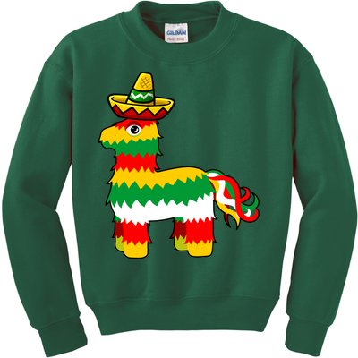 Cinco De Mayo Party Pinata Fiesta Sombrero Kids Sweatshirt