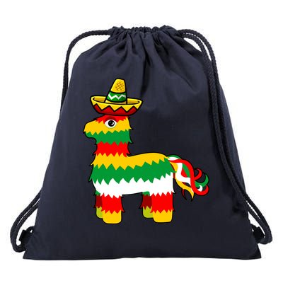 Cinco De Mayo Party Pinata Fiesta Sombrero Drawstring Bag