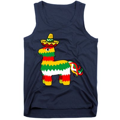 Cinco De Mayo Party Pinata Fiesta Sombrero Tank Top