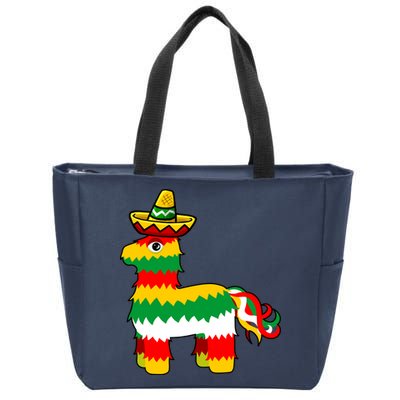 Cinco De Mayo Party Pinata Fiesta Sombrero Zip Tote Bag