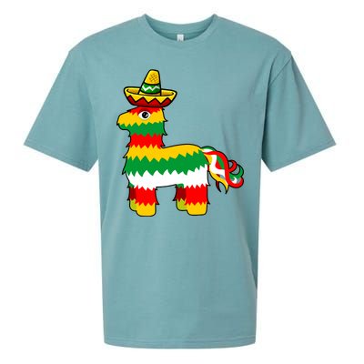 Cinco De Mayo Party Pinata Fiesta Sombrero Sueded Cloud Jersey T-Shirt