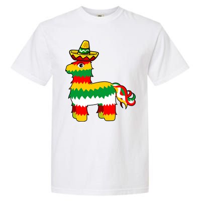 Cinco De Mayo Party Pinata Fiesta Sombrero Garment-Dyed Heavyweight T-Shirt