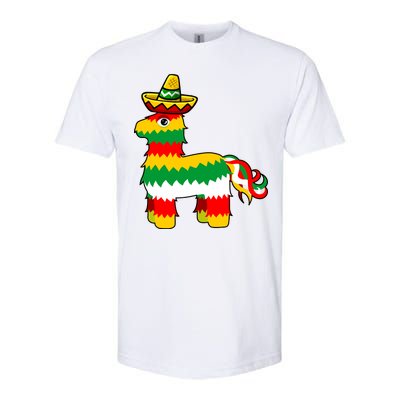 Cinco De Mayo Party Pinata Fiesta Sombrero Softstyle CVC T-Shirt