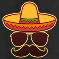 Cinco De Mayo Sombrero 'Stash  Adult Drive Performance Visor