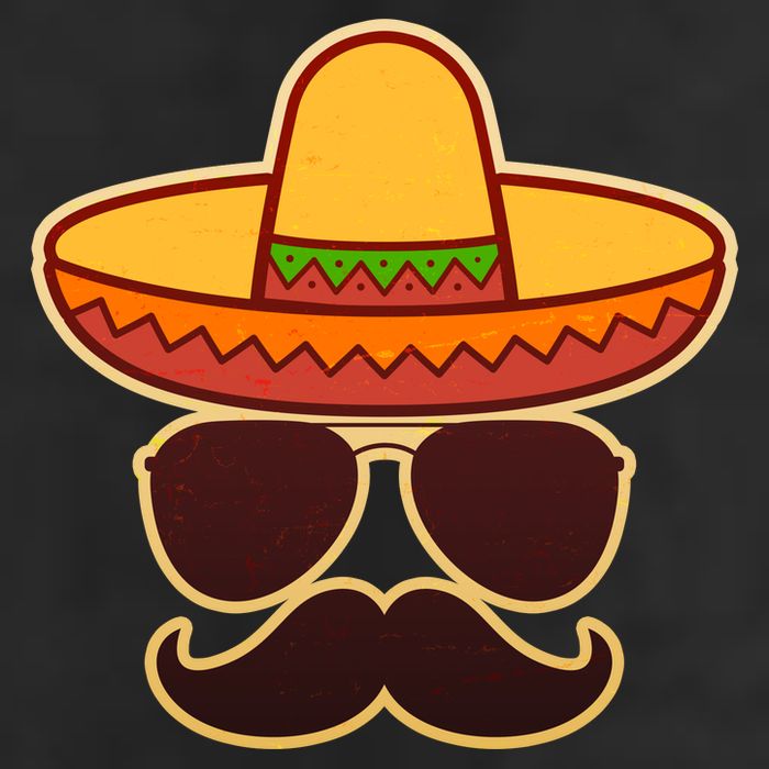 Cinco De Mayo Sombrero 'Stash  Adult Drive Performance Visor