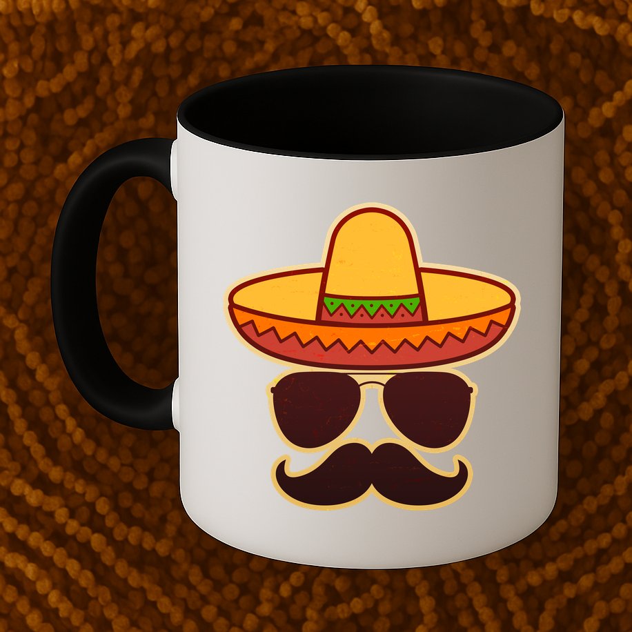 Cinco De Mayo Sombrero 'Stash  Mug