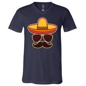 Cinco De Mayo Sombrero 'Stash  V-Neck T-Shirt