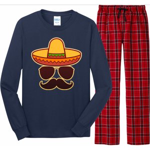 Cinco De Mayo Sombrero 'Stash  Long Sleeve Pajama Set