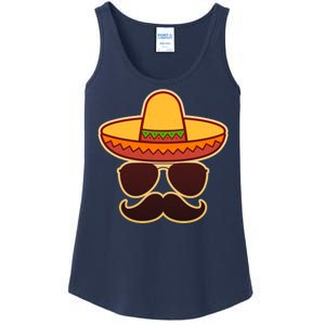 Cinco De Mayo Sombrero 'Stash  Ladies Essential Tank