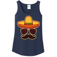 Cinco De Mayo Sombrero 'Stash  Ladies Essential Tank