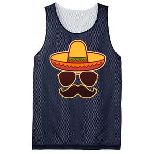 Cinco De Mayo Sombrero 'Stash  Mesh Reversible Basketball Jersey Tank