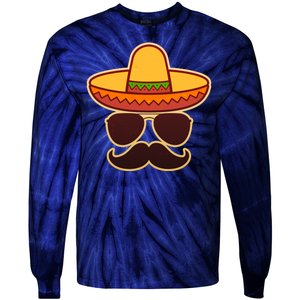 Cinco De Mayo Sombrero 'Stash  Tie-Dye Long Sleeve Shirt