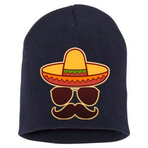 Cinco De Mayo Sombrero 'Stash  Short Acrylic Beanie