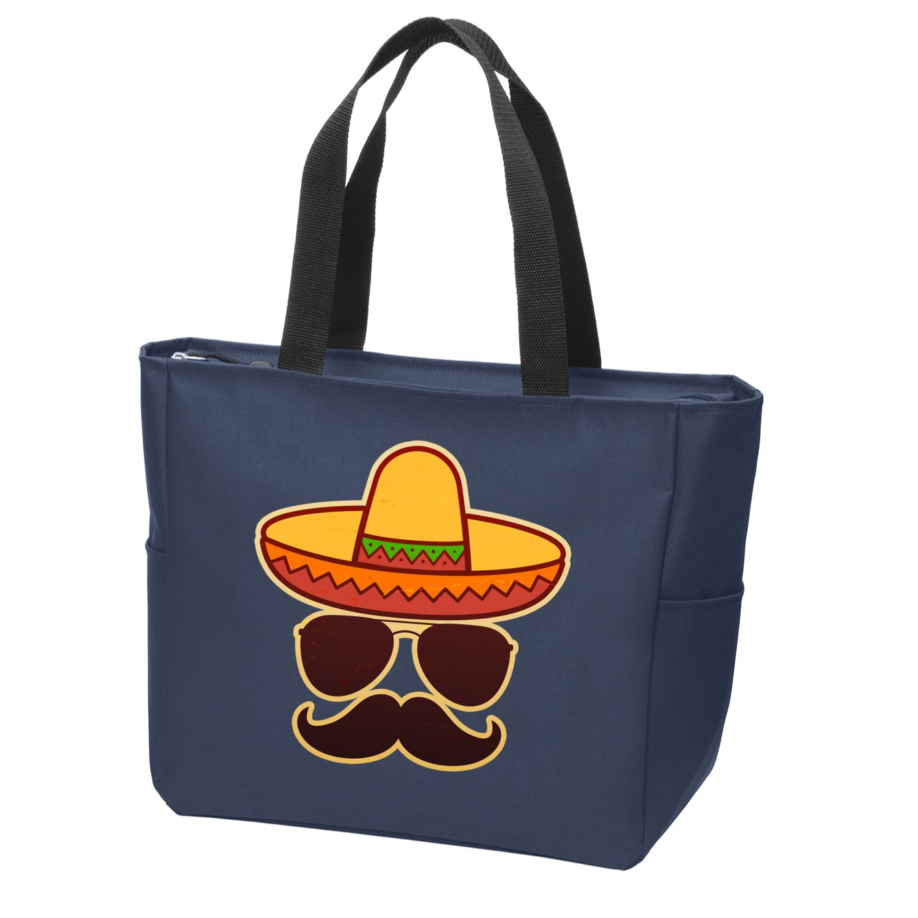 Cinco De Mayo Sombrero 'Stash  Zip Tote Bag