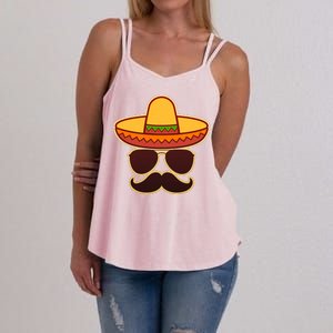 Cinco De Mayo Sombrero 'Stash  Women's Strappy Tank