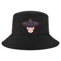 Cinco De Mayo Sugar Skull Sombrero Cool Comfort Performance Bucket Hat
