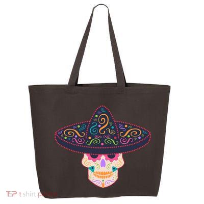 Cinco De Mayo Sugar Skull Sombrero 25L Jumbo Tote