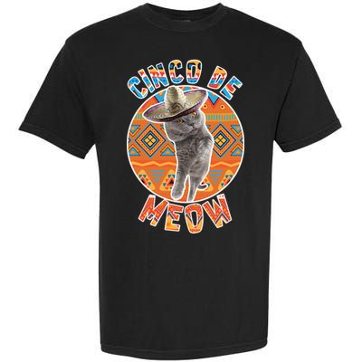 Cinco De Meow Garment-Dyed Heavyweight T-Shirt
