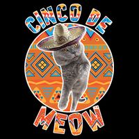 Cinco De Meow USA-Made Doggie Bandana