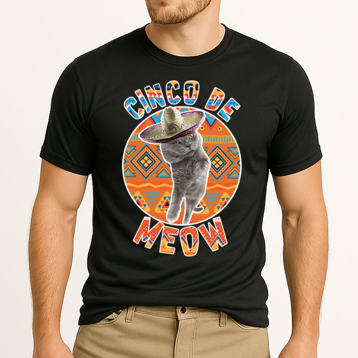 Cinco De Meow Performance Shirt