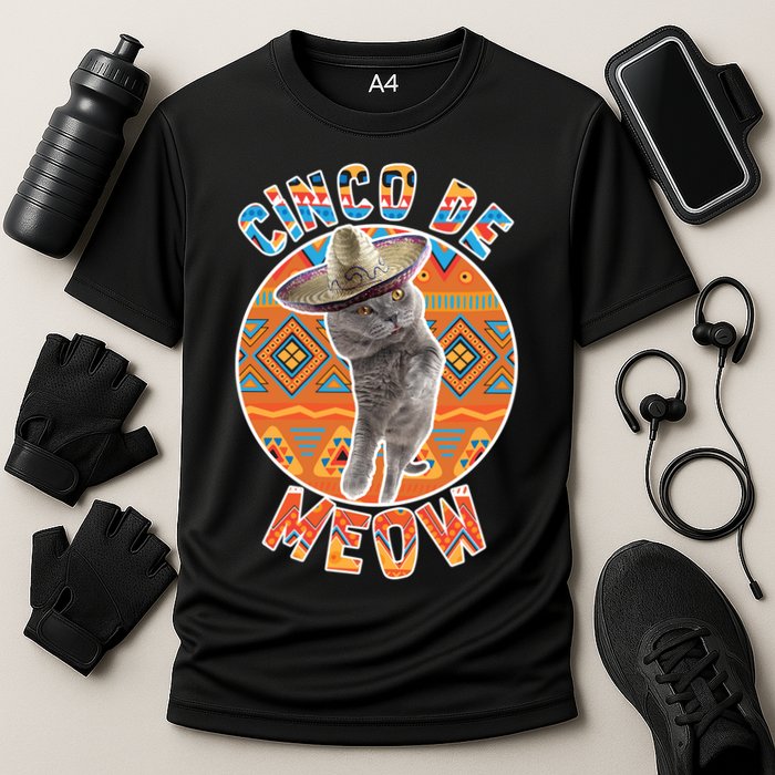 Cinco De Meow Performance Shirt