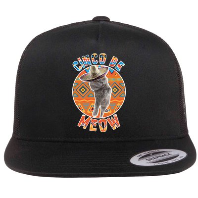 Cinco De Meow Flatbill Hat