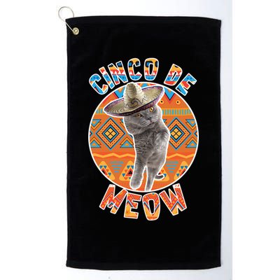 Cinco De Meow Golf Towel