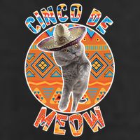 Cinco De Meow Golf Towel
