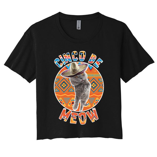 Cinco De Meow Crop Top
