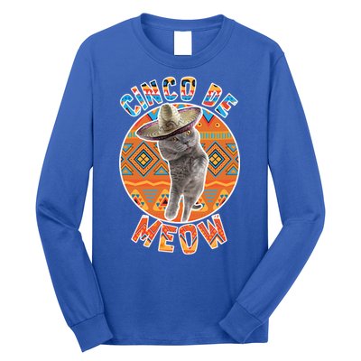 Cinco De Meow Long Sleeve Shirt