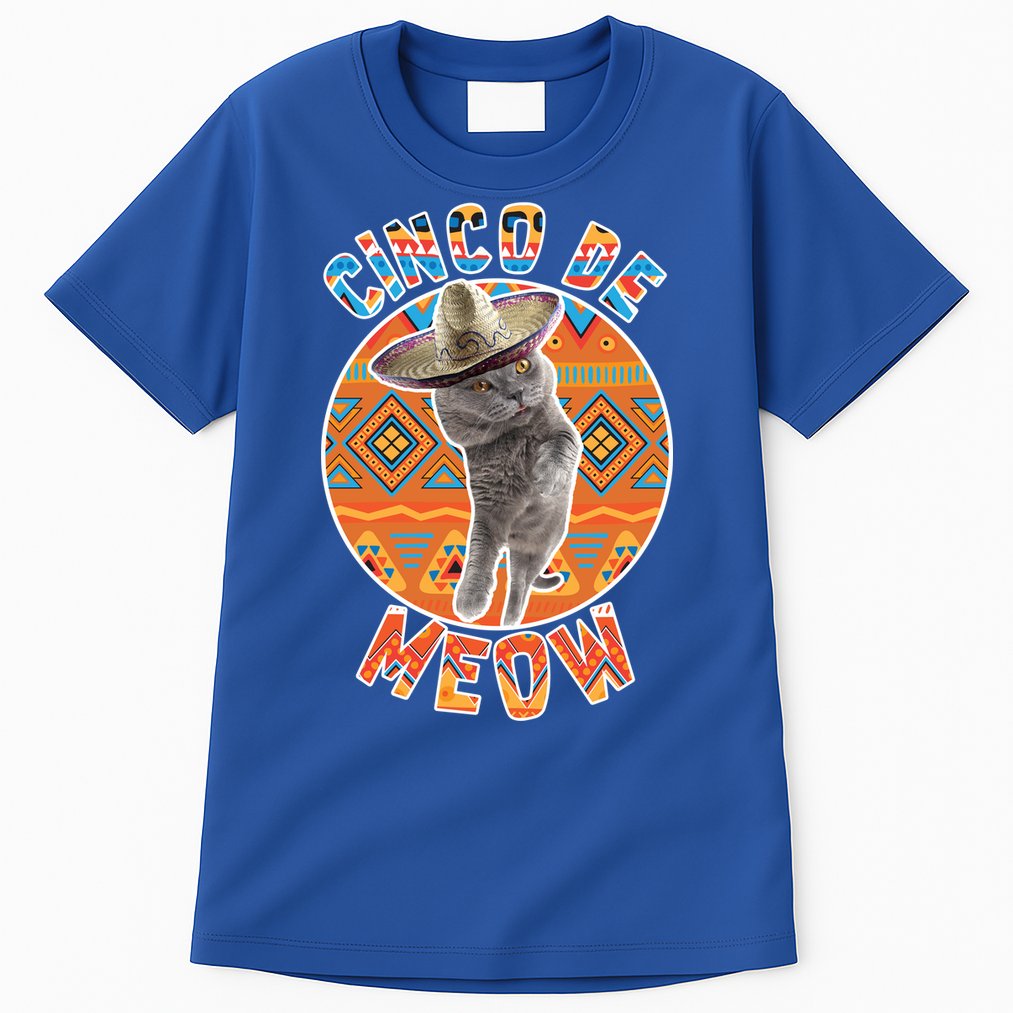 Cinco De Meow Tall T-Shirt