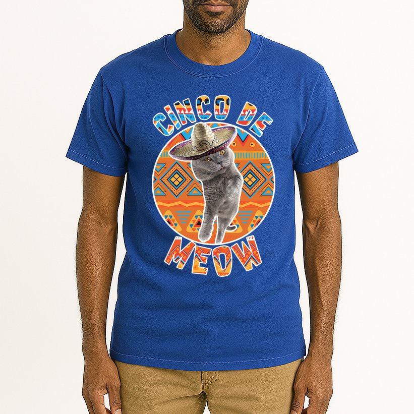 Cinco De Meow Tall T-Shirt