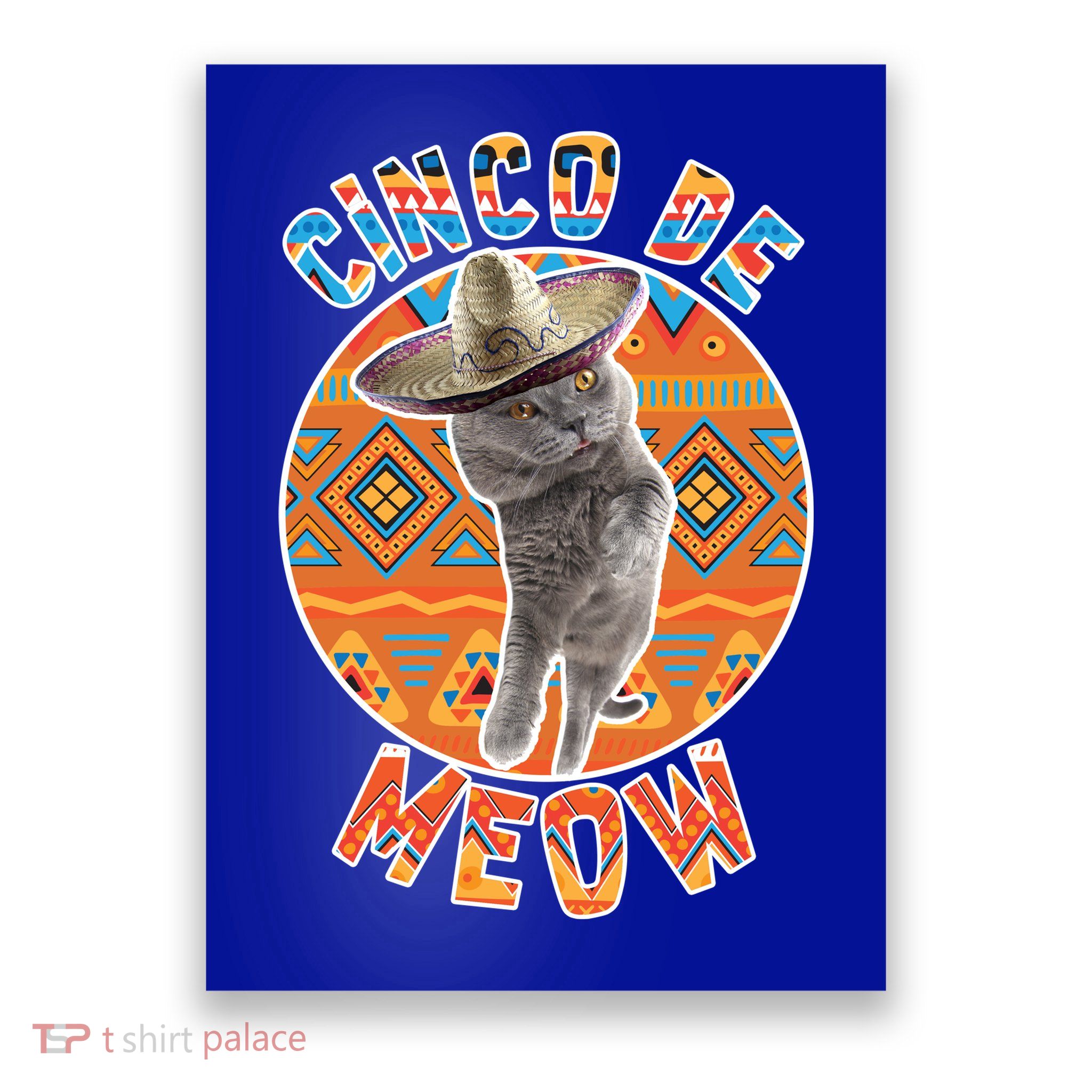 Cinco De Meow Poster
