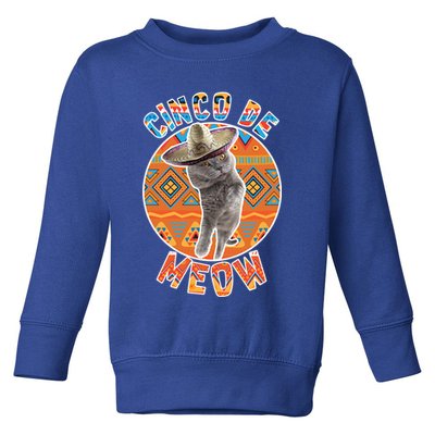 Cinco De Meow Toddler Sweatshirt