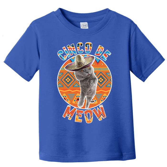 Cinco De Meow Toddler T-Shirt
