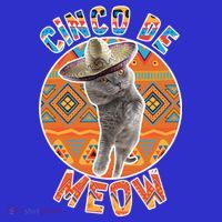 Cinco De Meow Short Acrylic Beanie
