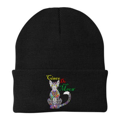 Cinco De Meow Funny Mexican Cat Beanie