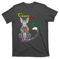 Cinco De Meow Funny Mexican Cat T-Shirt