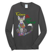 Cinco De Meow Funny Mexican Cat Tall Long Sleeve T-Shirt