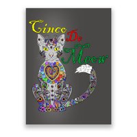 Cinco De Meow Funny Mexican Cat Poster