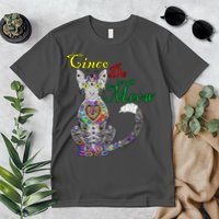 Cinco De Meow Funny Mexican Cat Premium T-Shirt