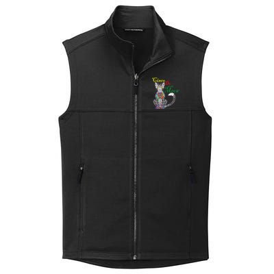 Cinco De Meow Funny Mexican Cat Collective Smooth Fleece Vest