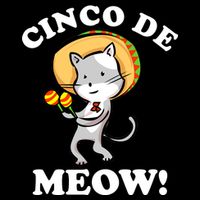 Cinco De Meow! Mayo Funny Mexican Cat Sustainable Bucket Hat