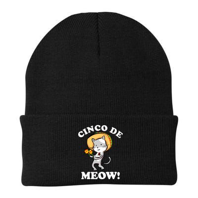 Cinco De Meow! Mayo Funny Mexican Cat Beanie