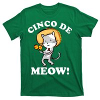 Cinco De Meow! Mayo Funny Mexican Cat T-Shirt